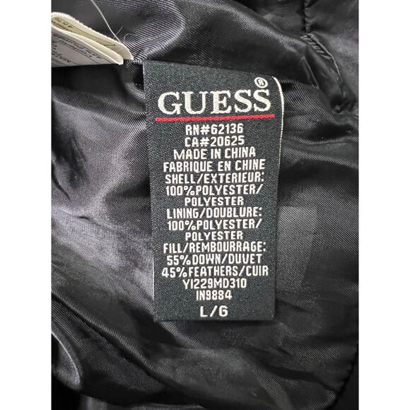 VTG women’s guess puffer Jacket size Large - Y2K - outdoors and casual - winter - Picture 6 of 12